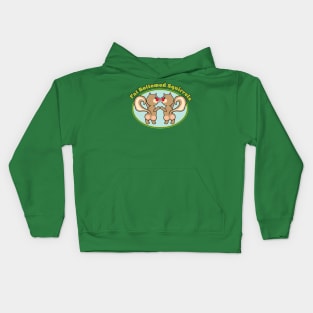 Fat Bottomed Squirrels Kids Hoodie